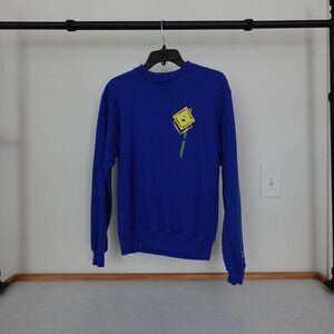 Small - Twin Shadow Men's Blue Sweatshirt Music Confess Eclipse Caer Tour